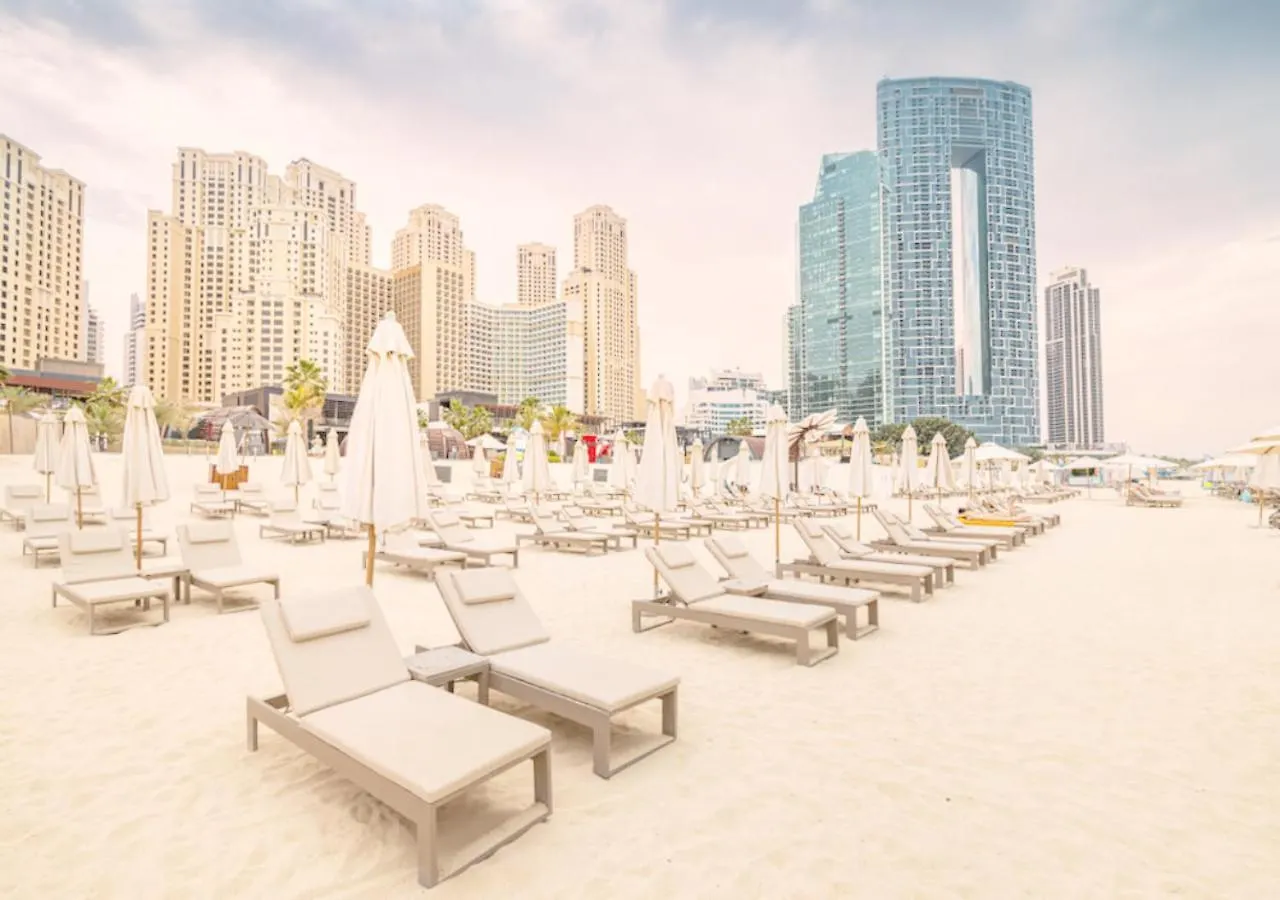 Spacious Studio Apartment The Heart Of Jbr Marina Дубай ОАЭ